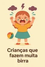 Dificuldade comum na rotina infantil